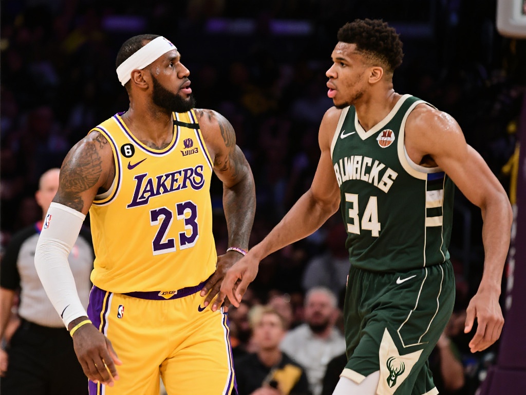 季后赛焦点战：湖人与雄鹿的巅峰较量
2