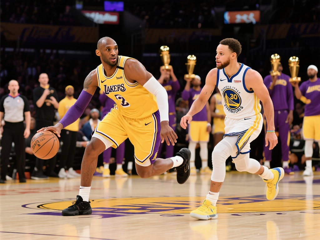 湖人与勇士上演巅峰对决,NBA季后赛火热展开 在历史上,湖人队拥有多次夺冠经验,尤其是