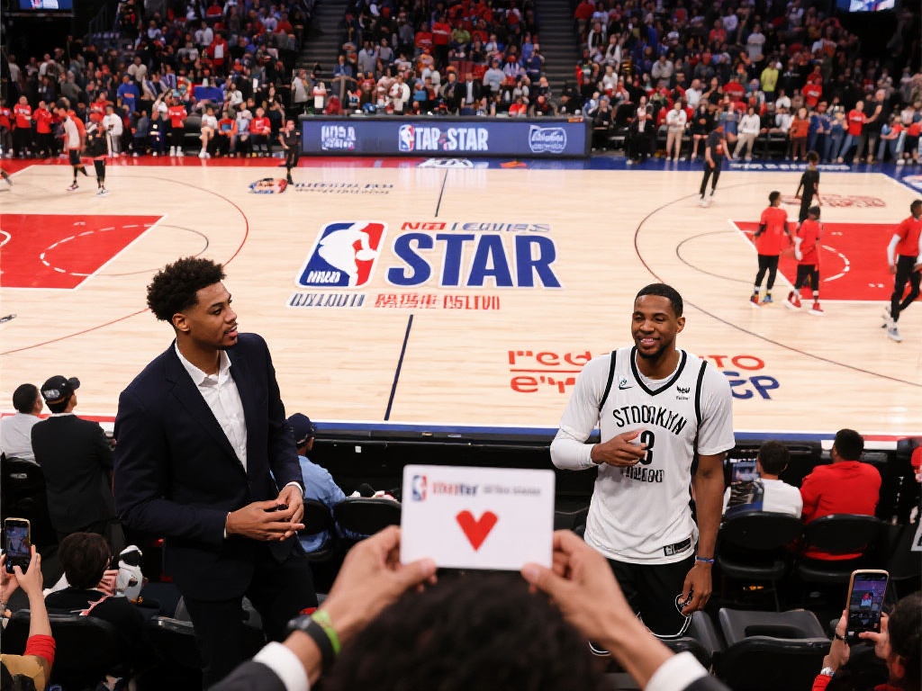 超级球星即将齐聚NBA全明星,全民热盼巅峰对决 除了场内的精彩比赛,球迷的参与更是全明星